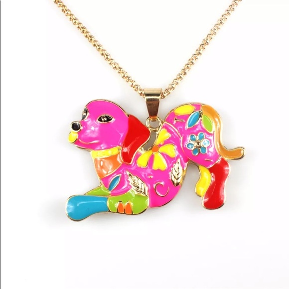 SALE!Betsey Johnson Doggy Necklace - Picture 3 of 3